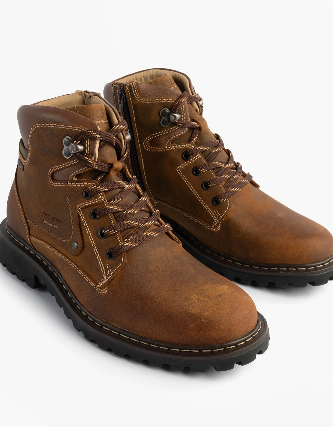 CHANCE 51 Mens Boots Castagne Kombi Brown