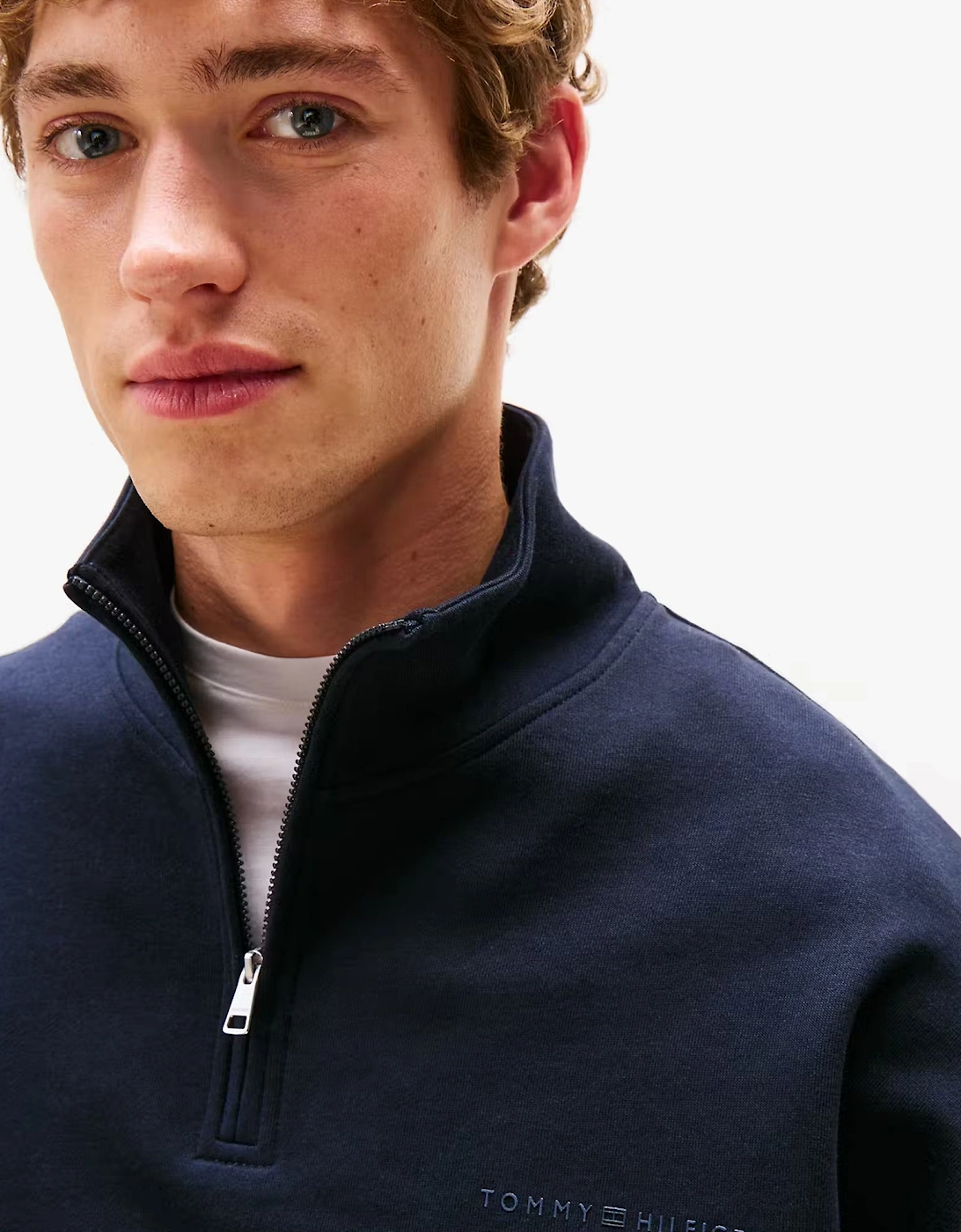 HALF ZIP Mens Sweatshirts Desert Sky