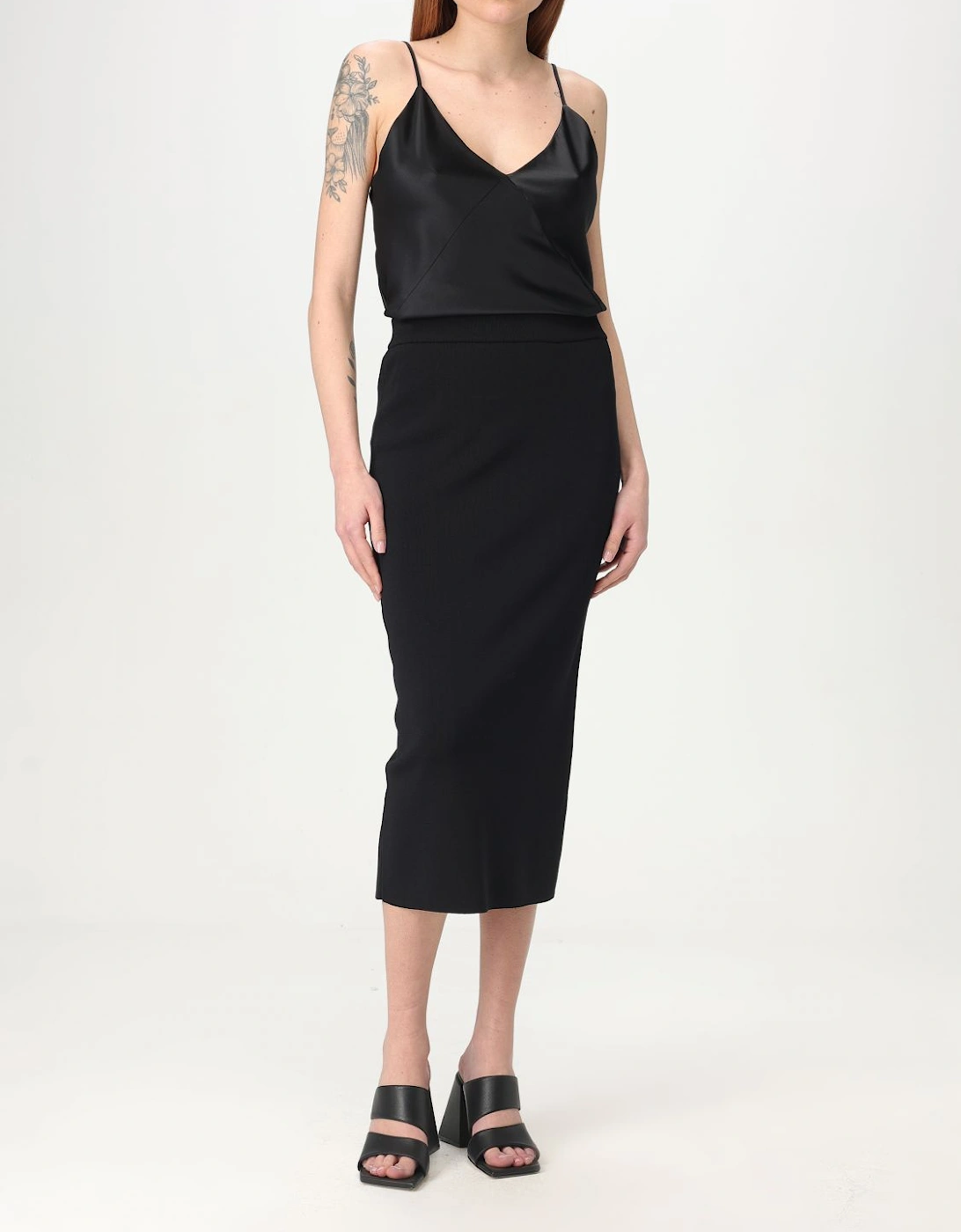 Knit Midi Skirt