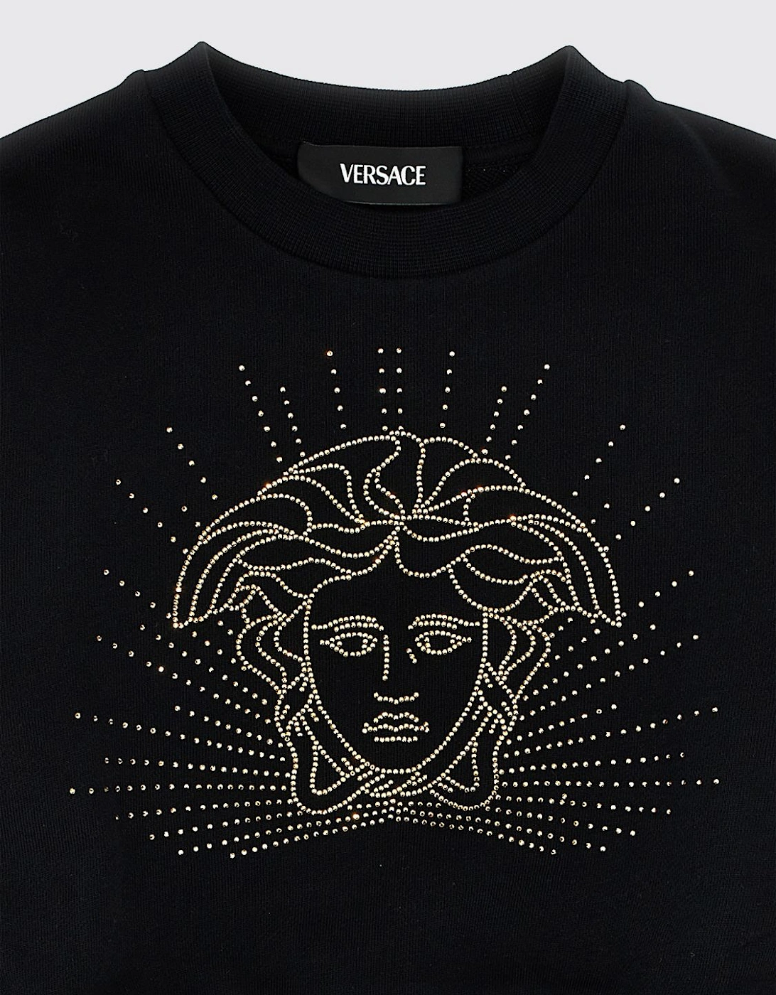 Medusa Head Crop Sweatshirt