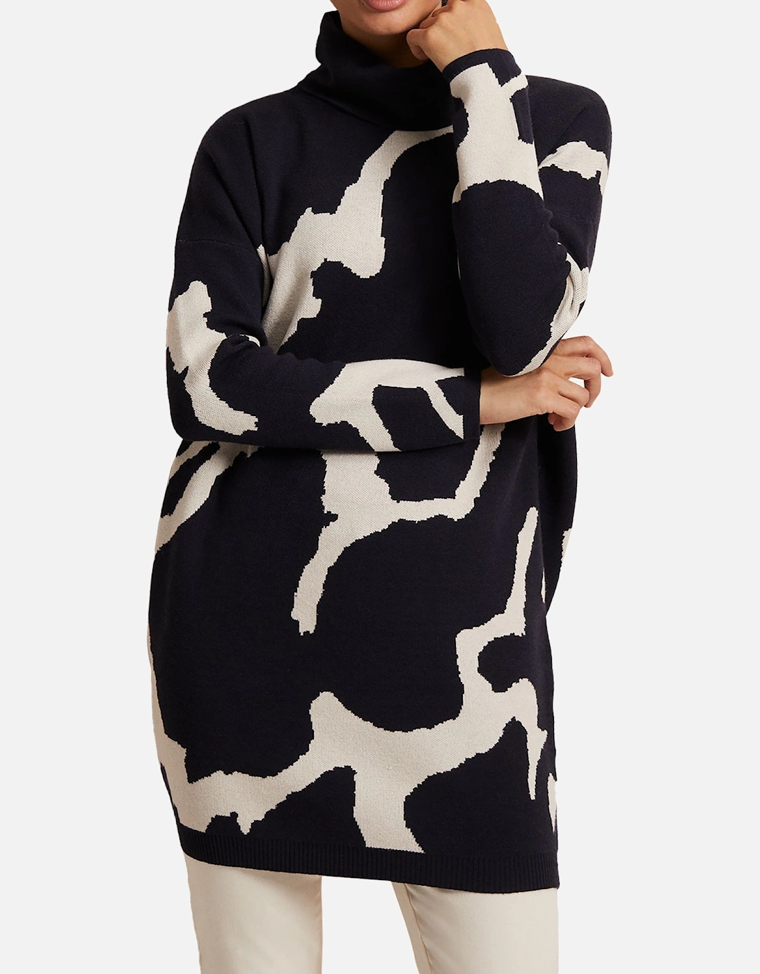 Stefani Animal Print Tunic Dress, 2 of 1