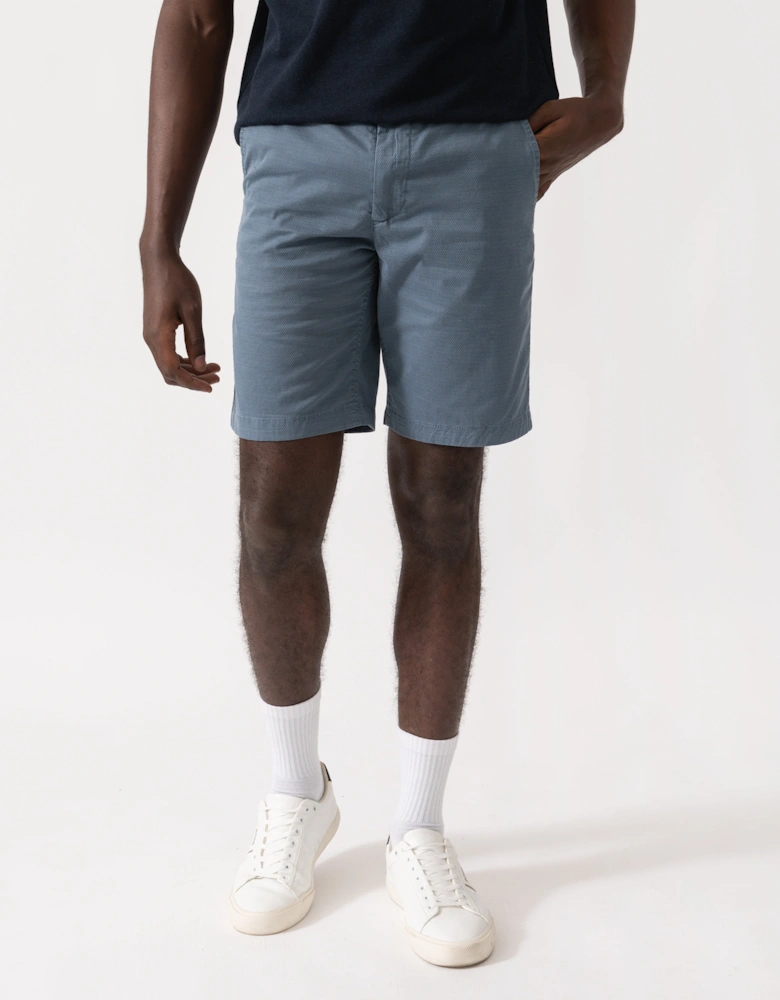 BOSS Orange Slim-Fit Mens Chino Shorts in Stretch-Cotton Twill - Open Blue 462