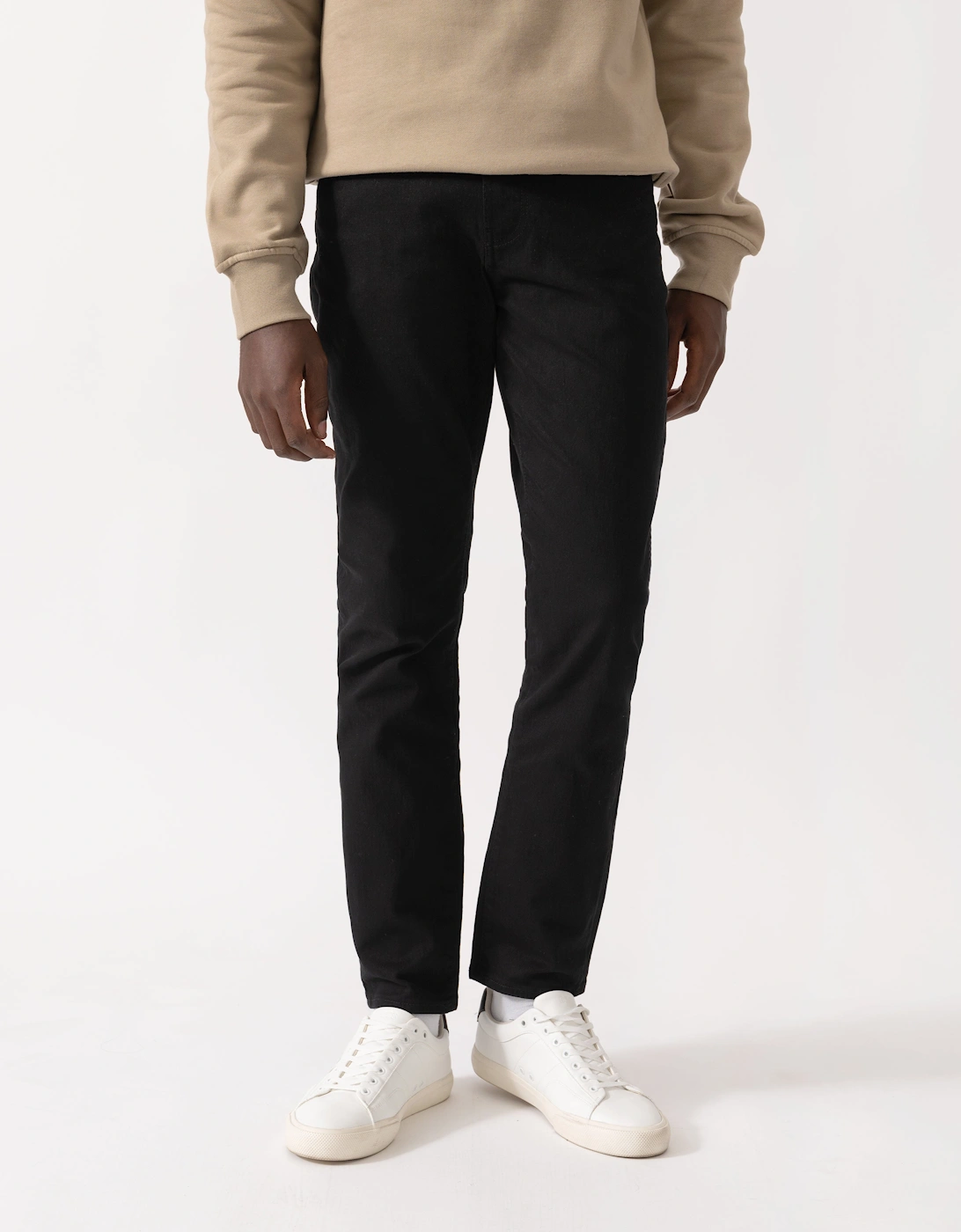 Mens 5 Pockets Jeans - Black UC001, 4 of 3