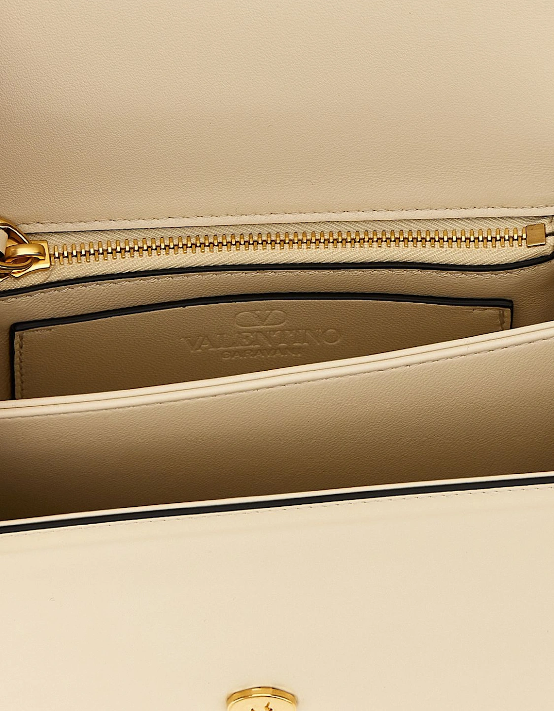Roman Stud Shoulder Bag Magnetic Closure