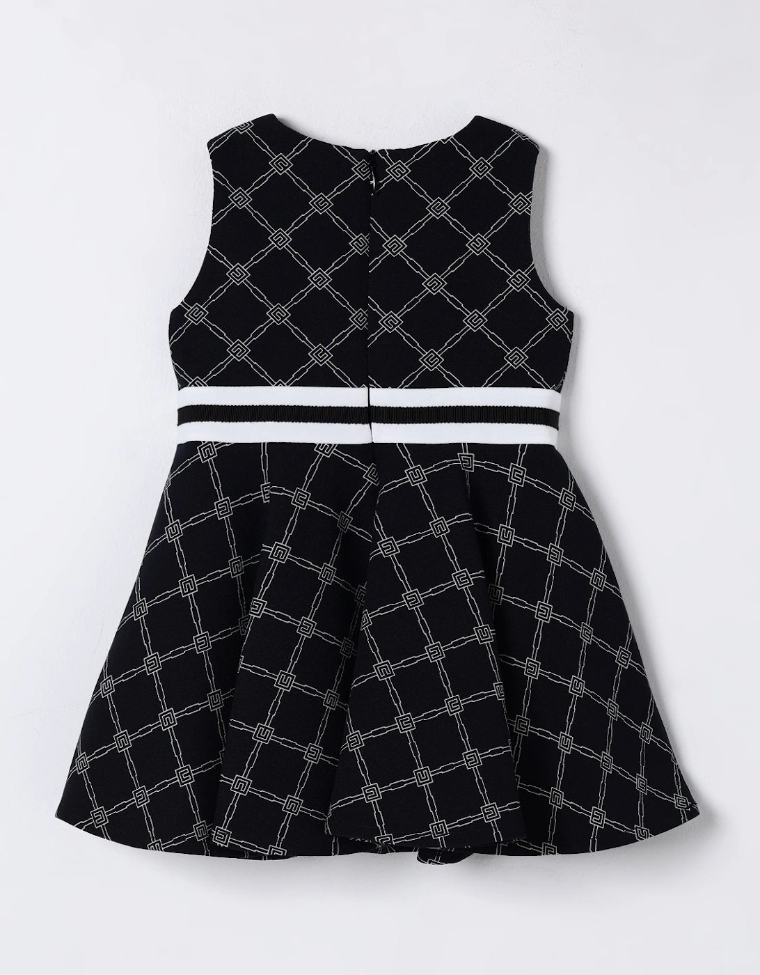 Geometric Print Knit Dress