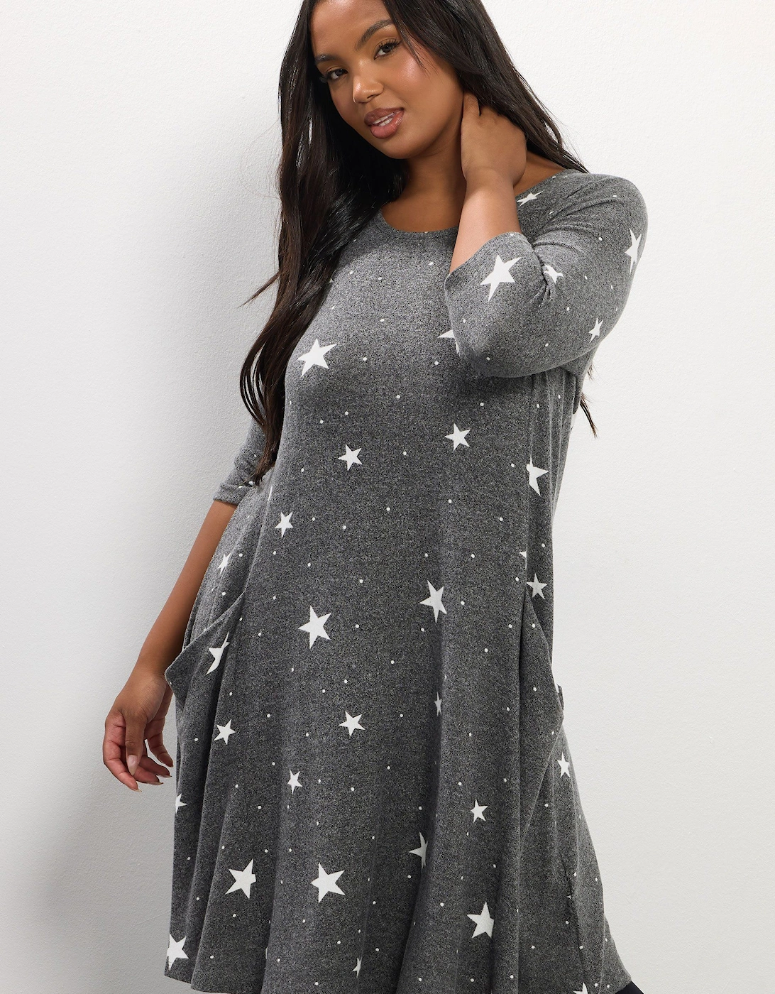 Star Soft Touch Pocket Dress, 2 of 1