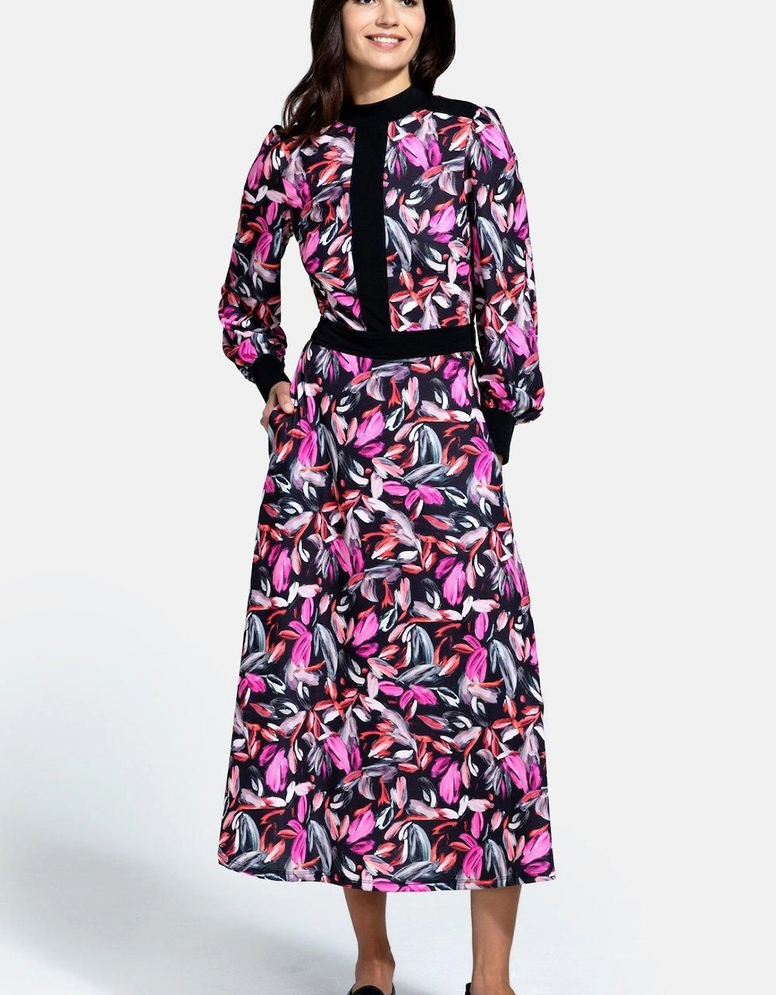 Panelled Midi Dress, 2 of 1