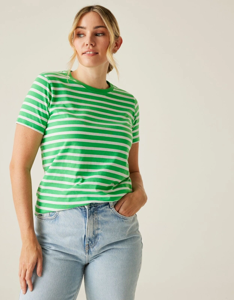 Womens Bayletta Striped Short Sleeve T-Shirt