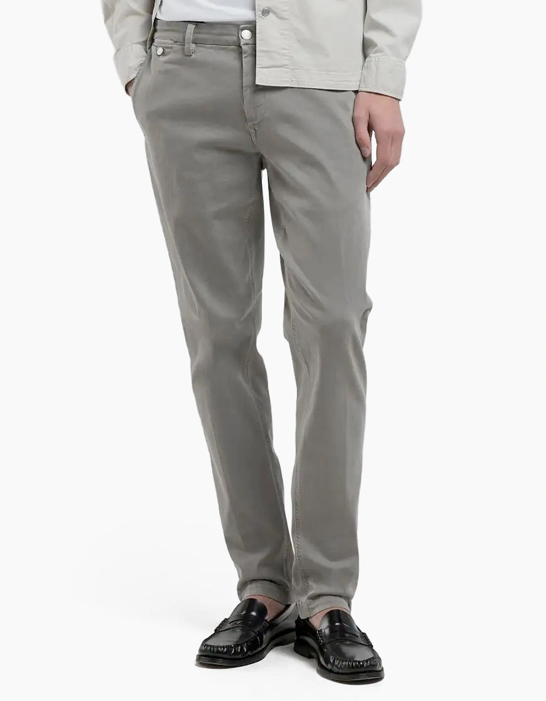 Replay Unisex Grey Hyperflex Benni Colour Edition Chino Pants  34/30