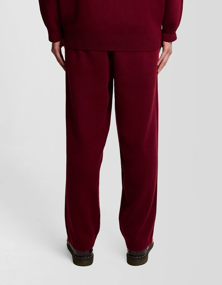 Argyle Knitted Track Pants