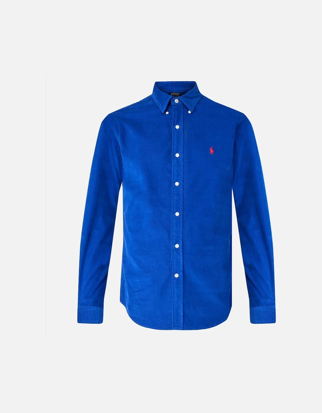 Blue Long Sleeve Corduroy Shirt, 3 of 2