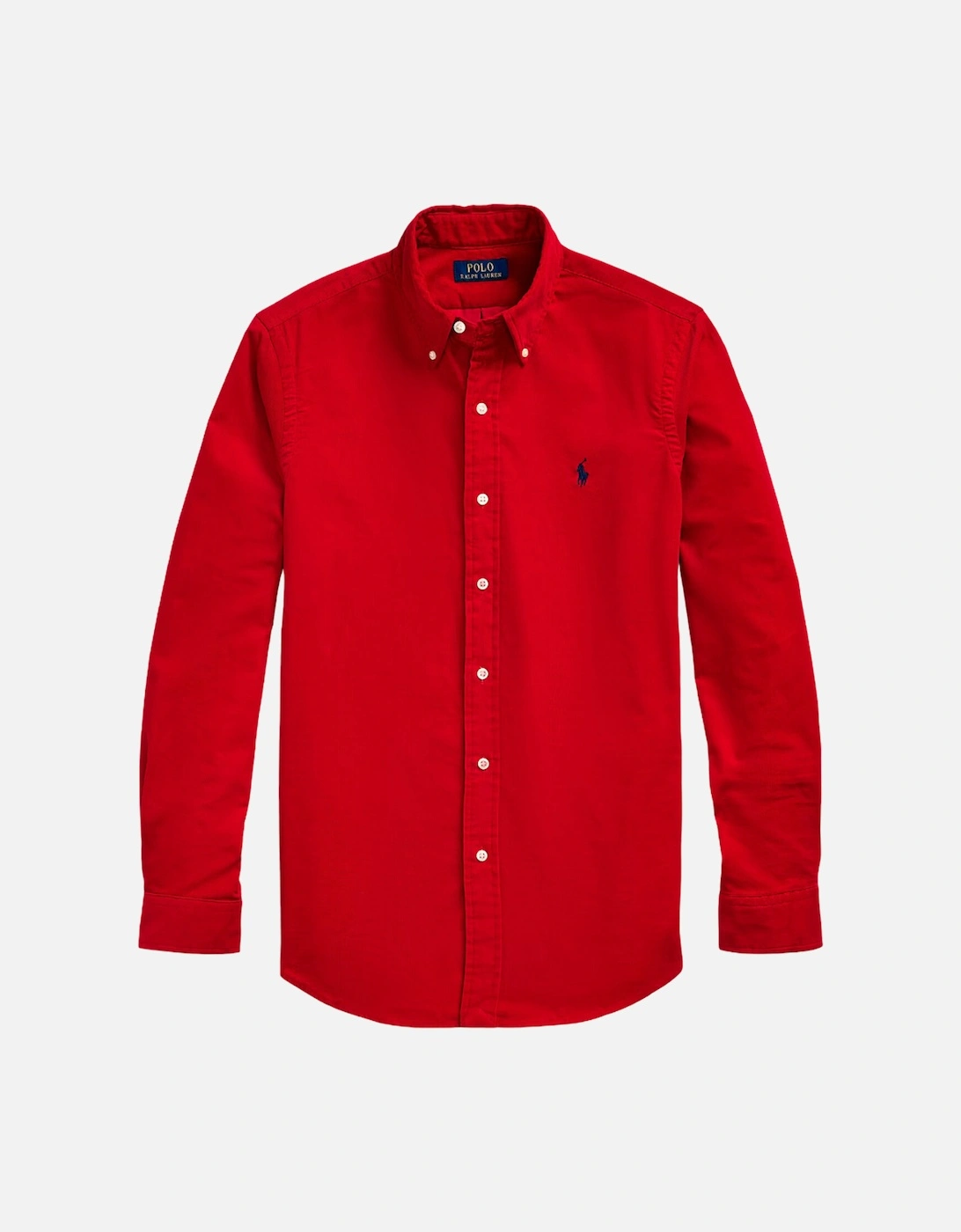 Red Long Sleeve Corduroy Shirt, 3 of 2