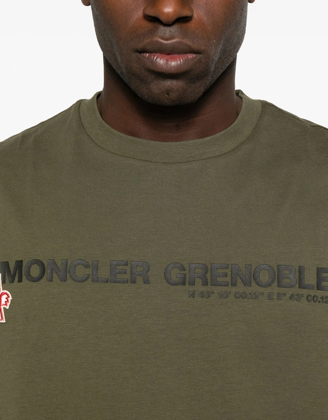 Branded Cotton T-shirt Green