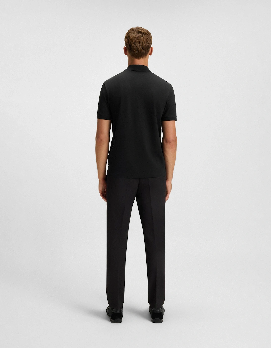 BOSS Green Paddy GOC Mens Polo Shirt - Black 001