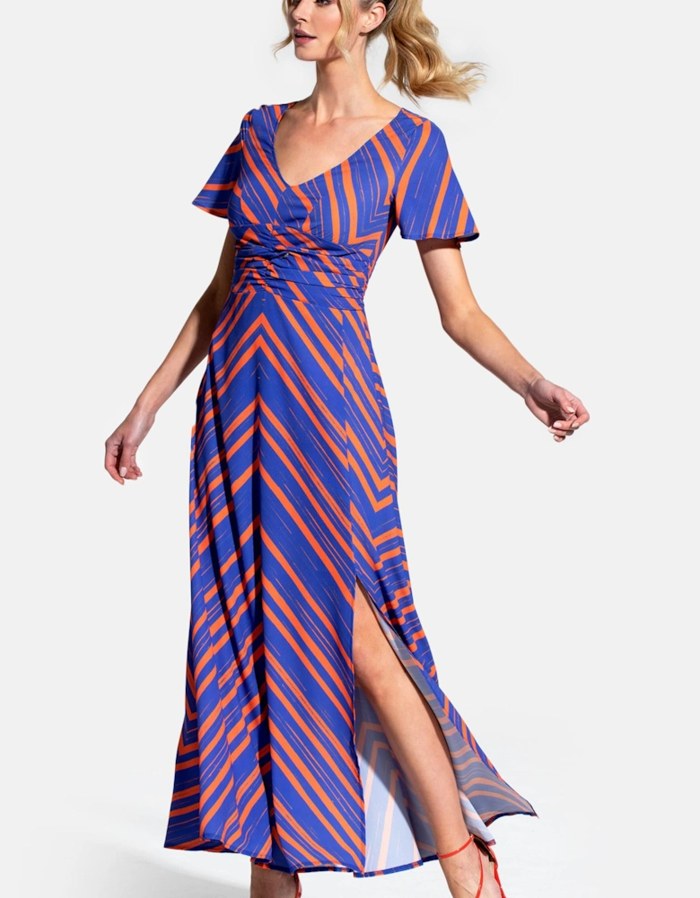 Crepe Maxi Dress