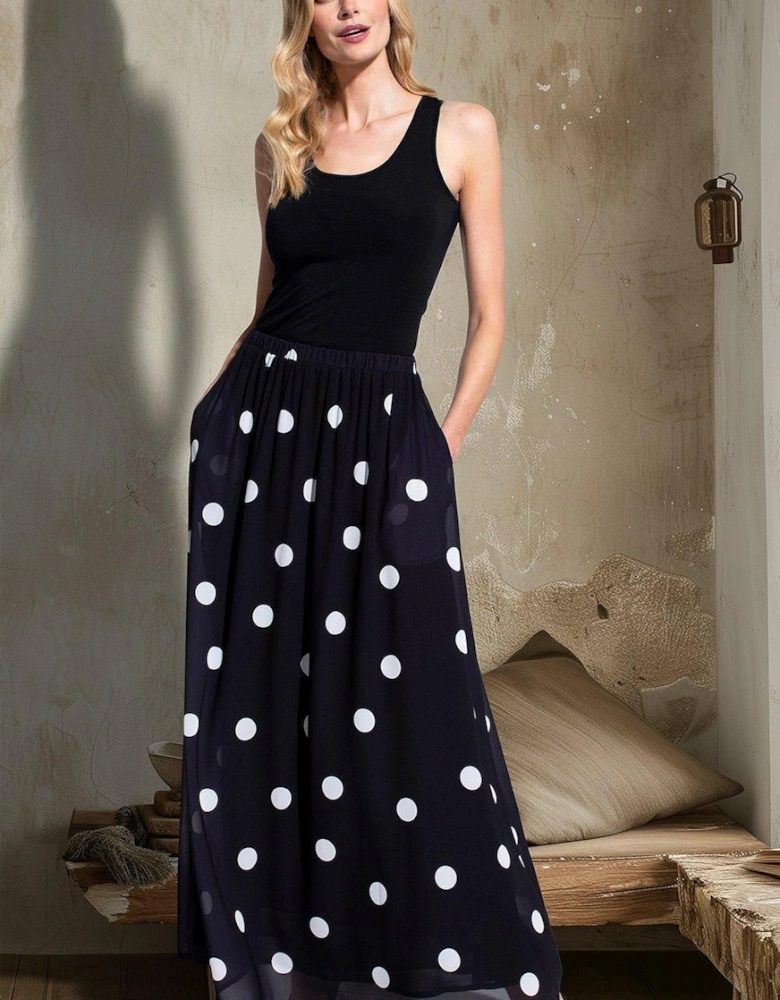 Chiffon Maxi Skirt