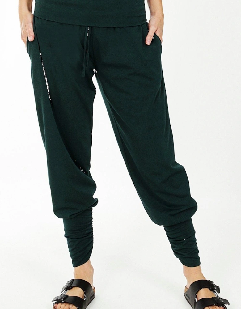 Roll Top Harem Yoga Trousers