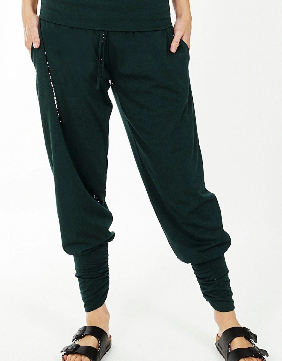 Roll Top Harem Yoga Trousers, 2 of 1