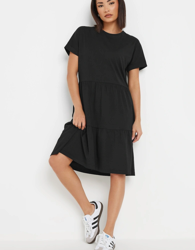 Petite Tiered Smock Dress