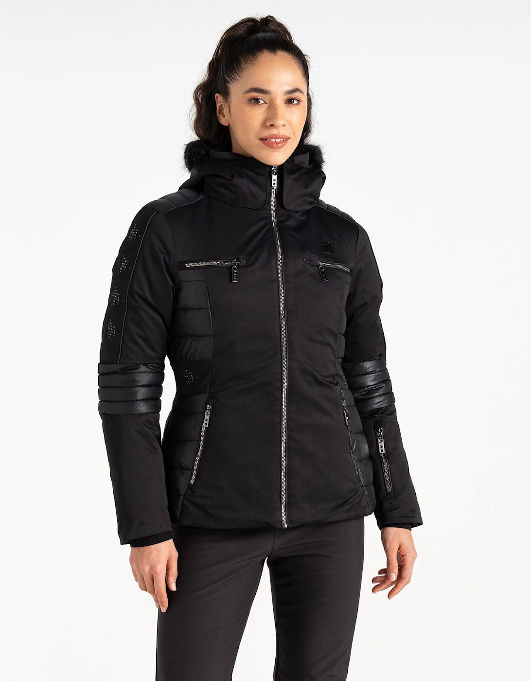 Womens Enlighten X Swarovski Ski Jacket, 2 of 1