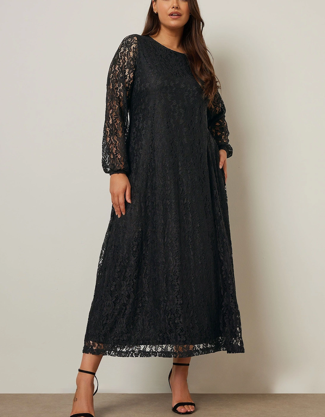 Lace Maxi Dress, 2 of 1