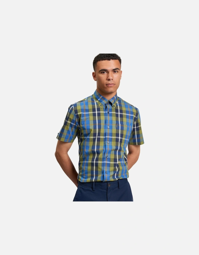 Mens Classic Check Short Sleeve Shirt