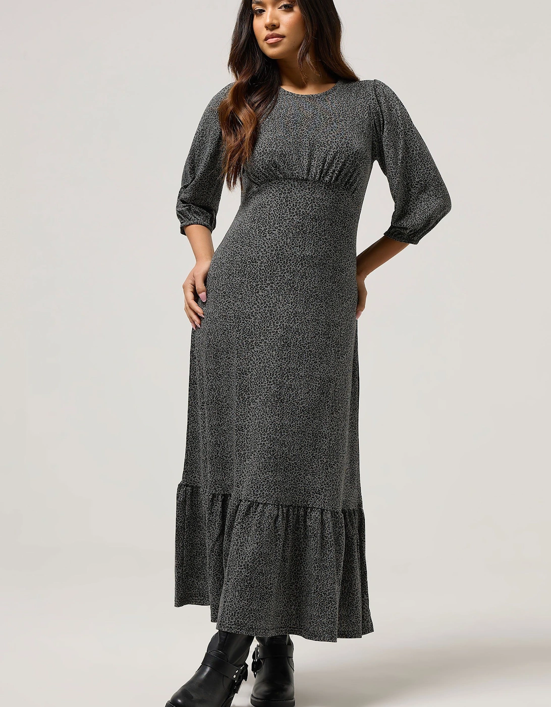 Petite Animal Print Dress, 2 of 1