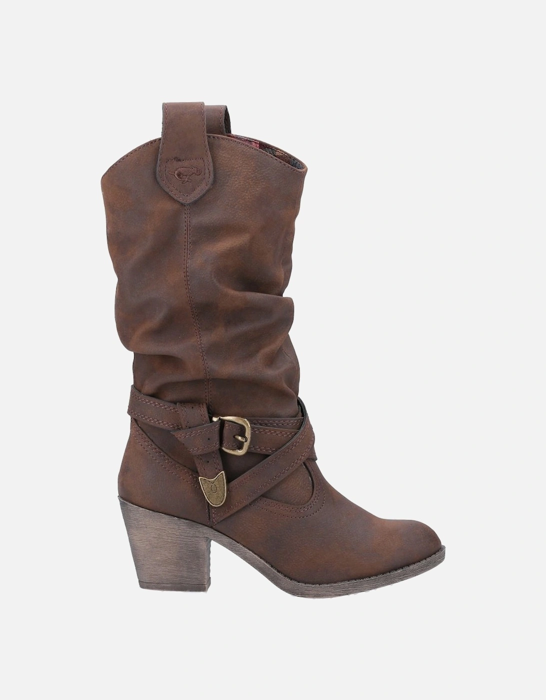 ROC DSV SIDESTEP MID-CALF WESTERN BOOT