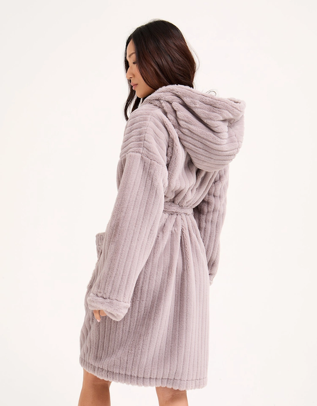 Cloud Dressing Gown in Mink