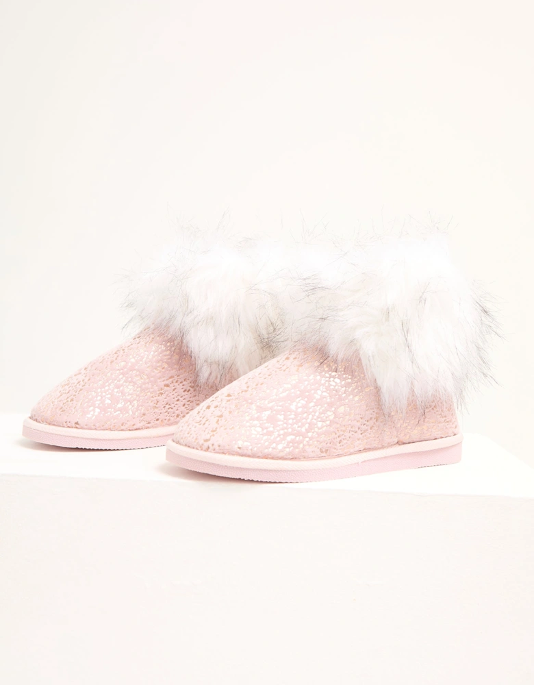 Giselle Slippers in Pink