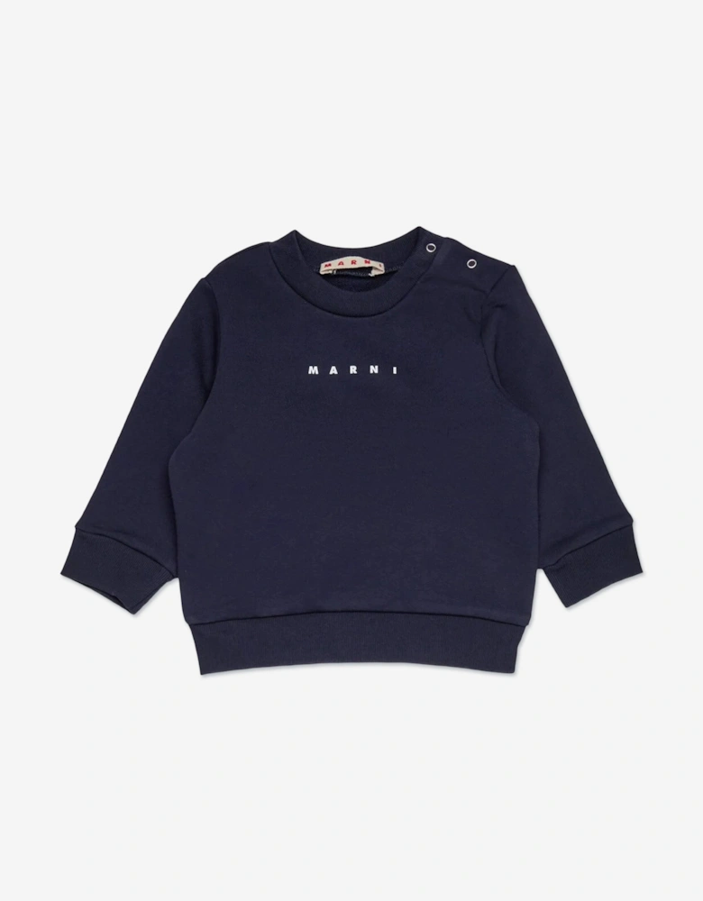 Baby Logo Tracksuit in Navy