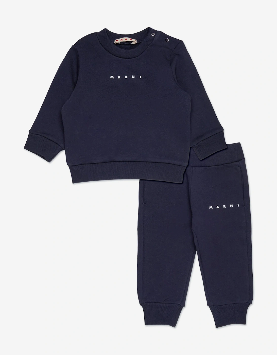 Baby Logo Tracksuit in Navy, 5 of 4