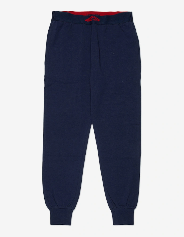 Kids Logo Pyjama Set in Navy