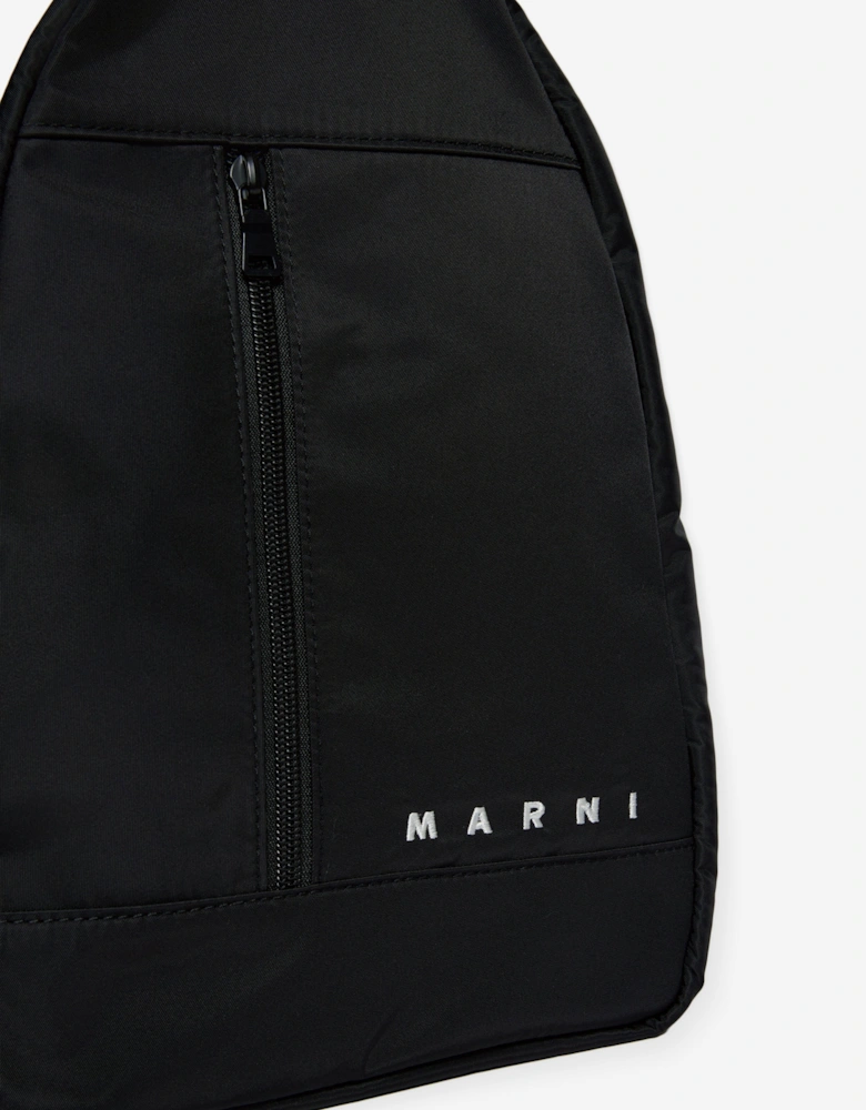 Kids Logo Backpack in Black