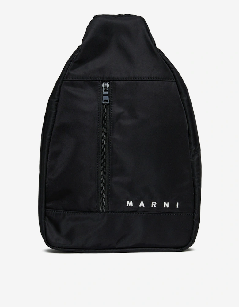Kids Logo Backpack in Black