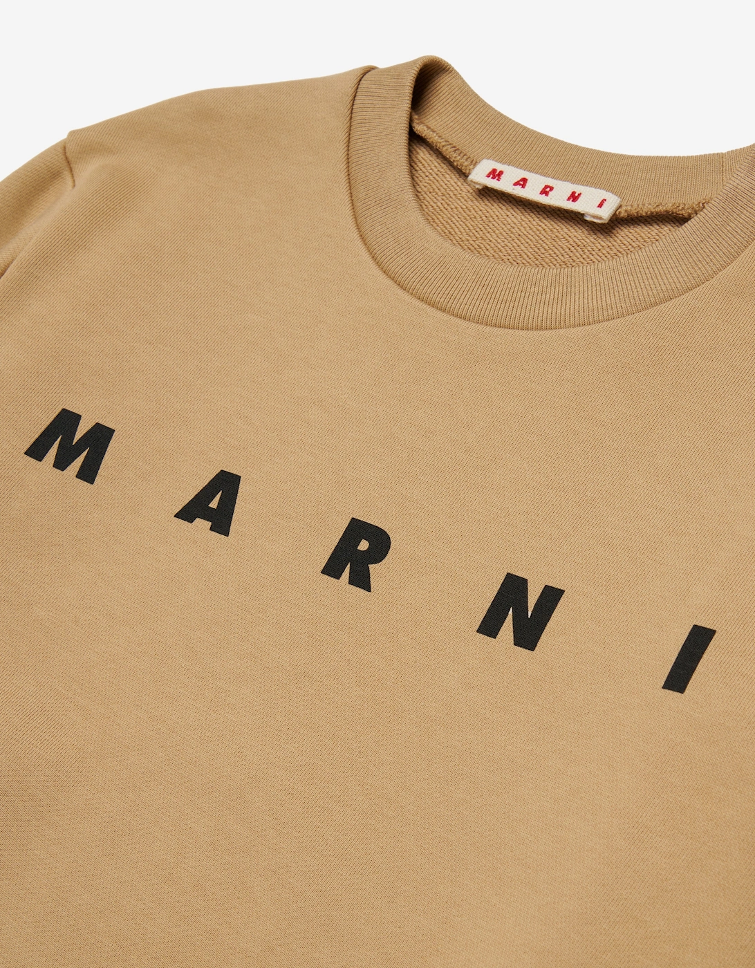 Kids Logo Sweatshirt in Beige