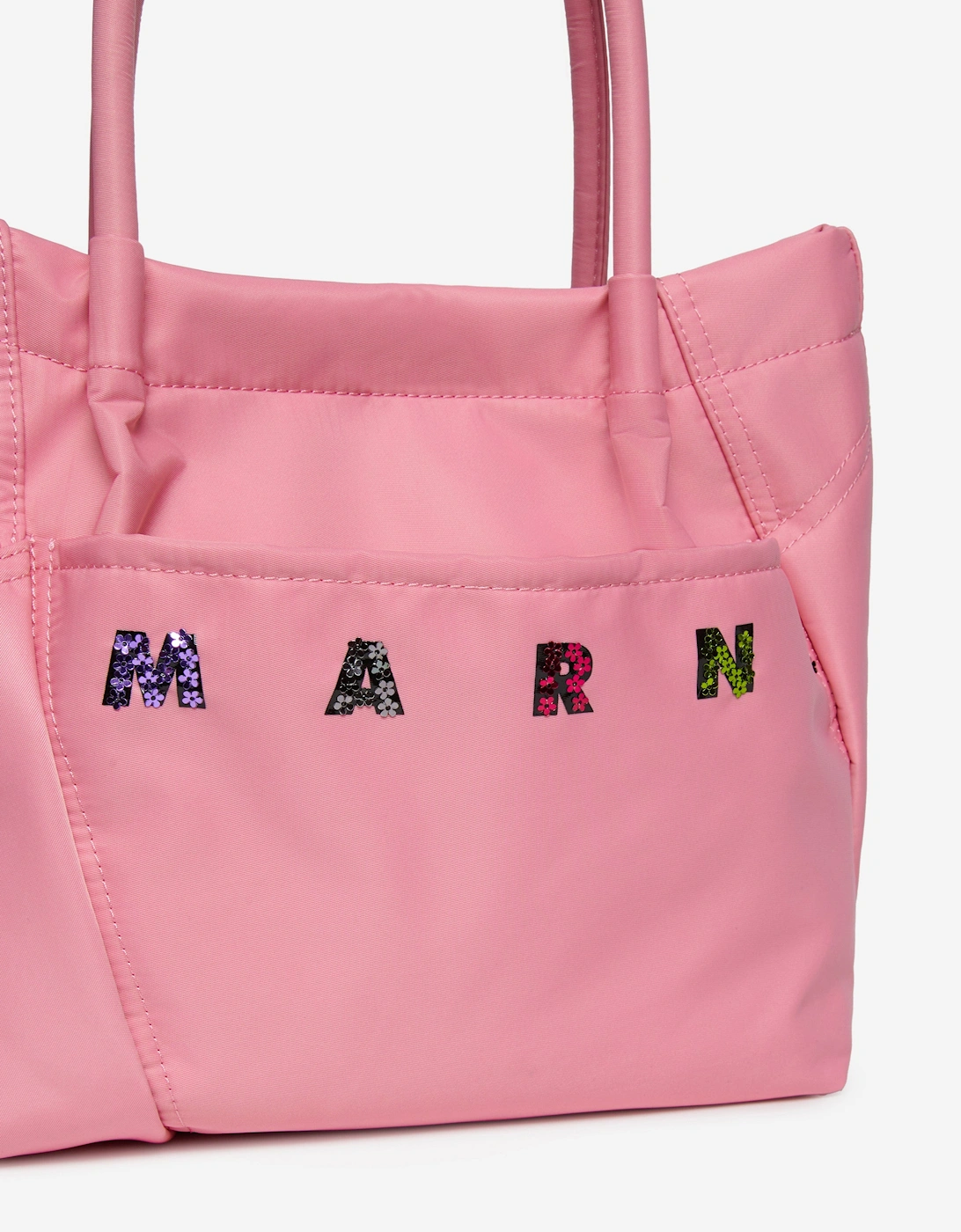 Girls Logo Tote Bag in Pink