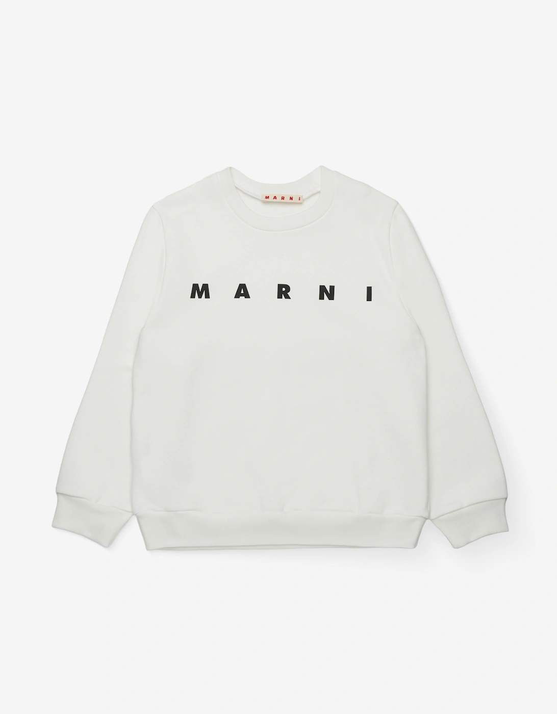 Kids Logo Sweatshirt in White, 5 of 4