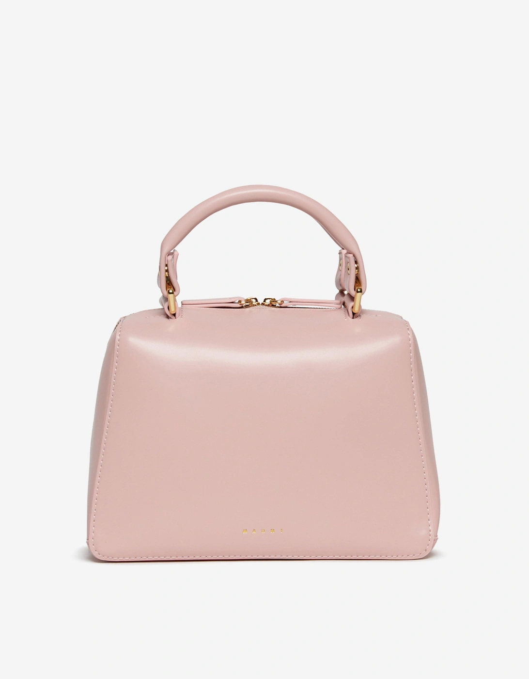 Girls Faux Leather Crossbody Bag in Pink, 6 of 5