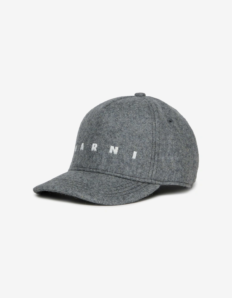Kids Logo Cap in Grey