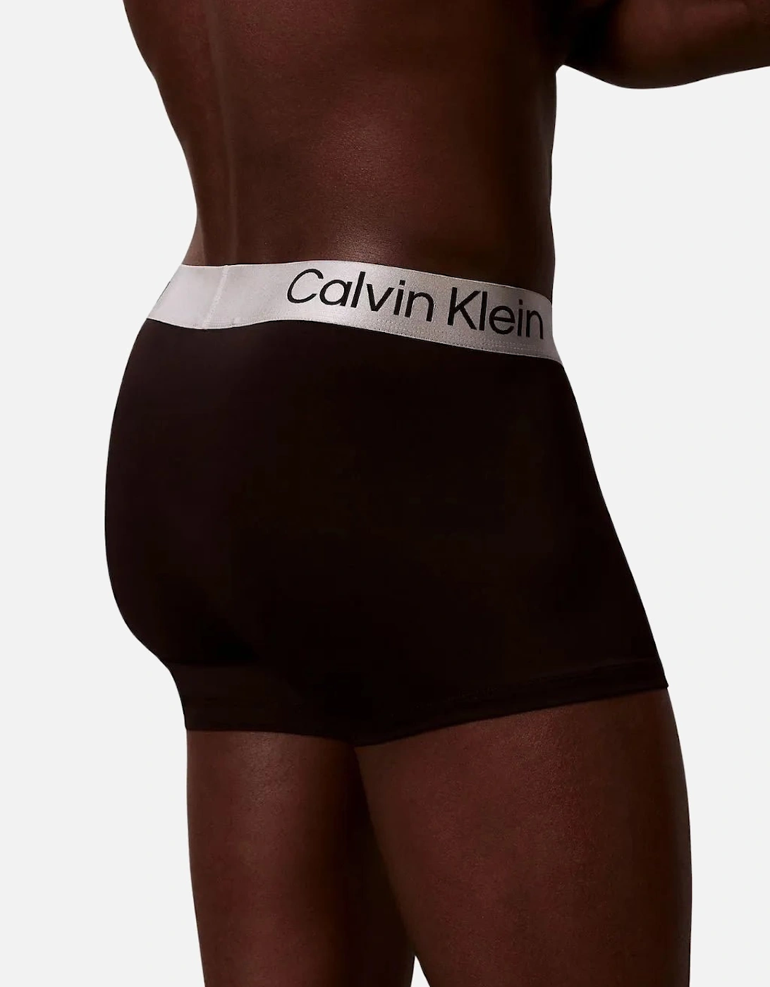 3-Pack Icon Microfibre Stretch Boxer Trunks, Black