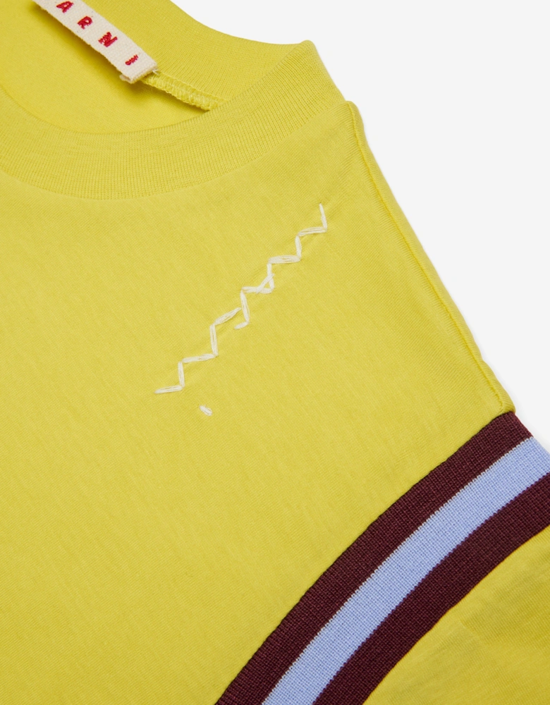 Kids Logo T-Shirt in Yellow