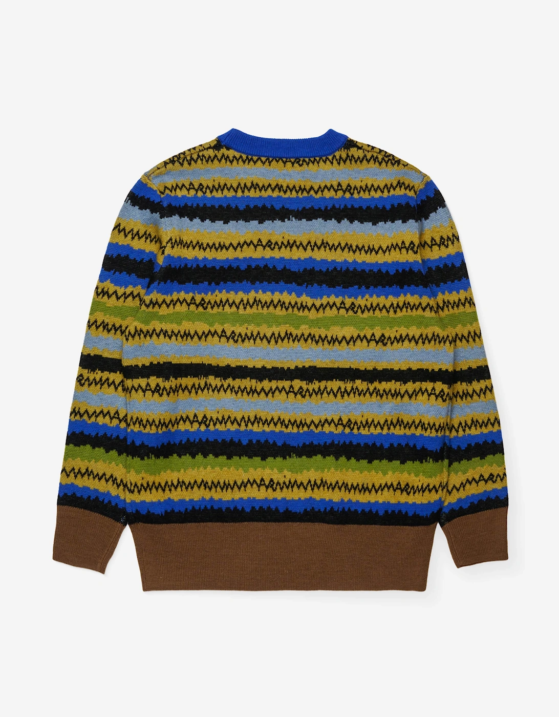 Kids Striped Wool Knit Jumper in Multicolour