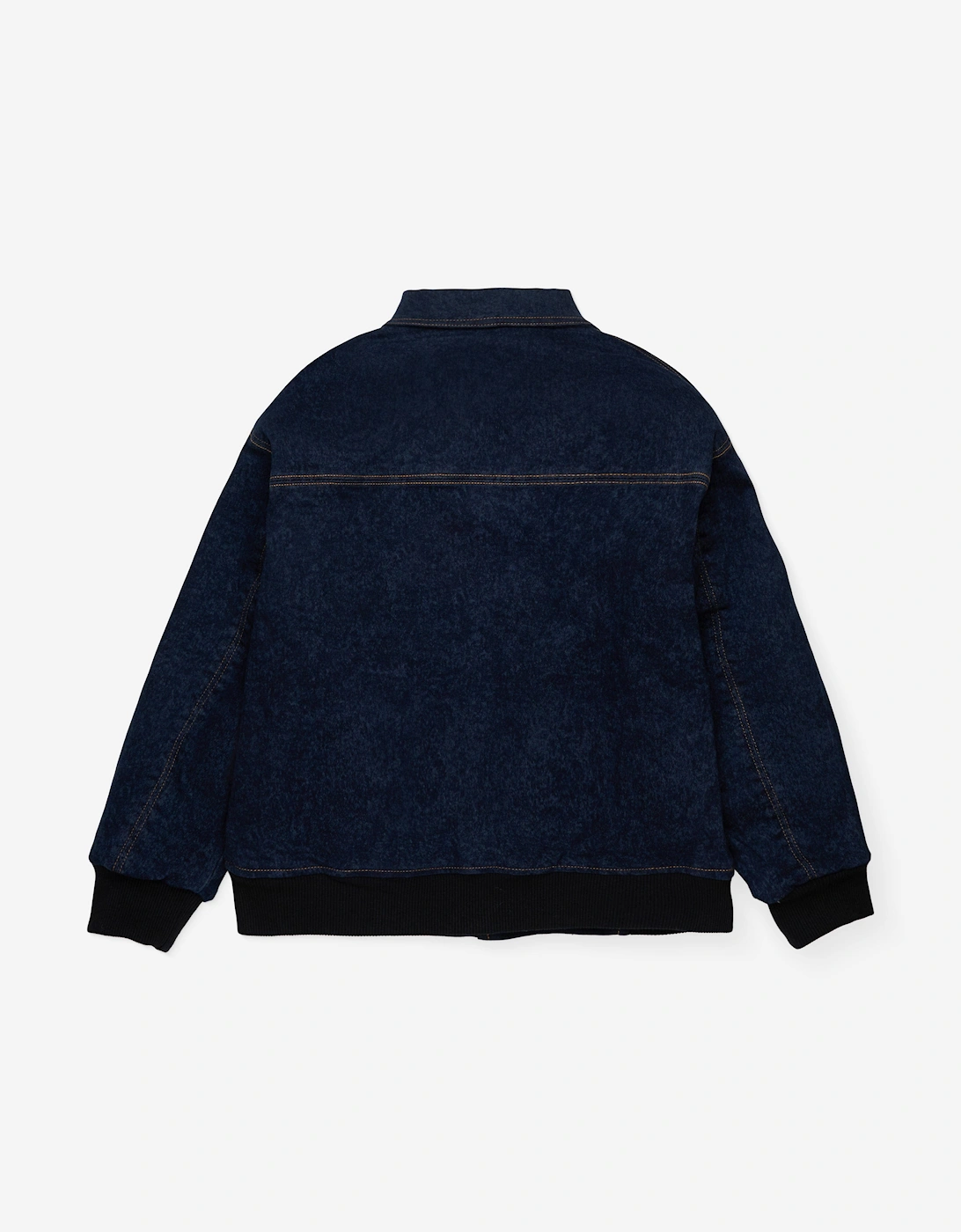 Kids Denim Zip Up Jacket in Blue
