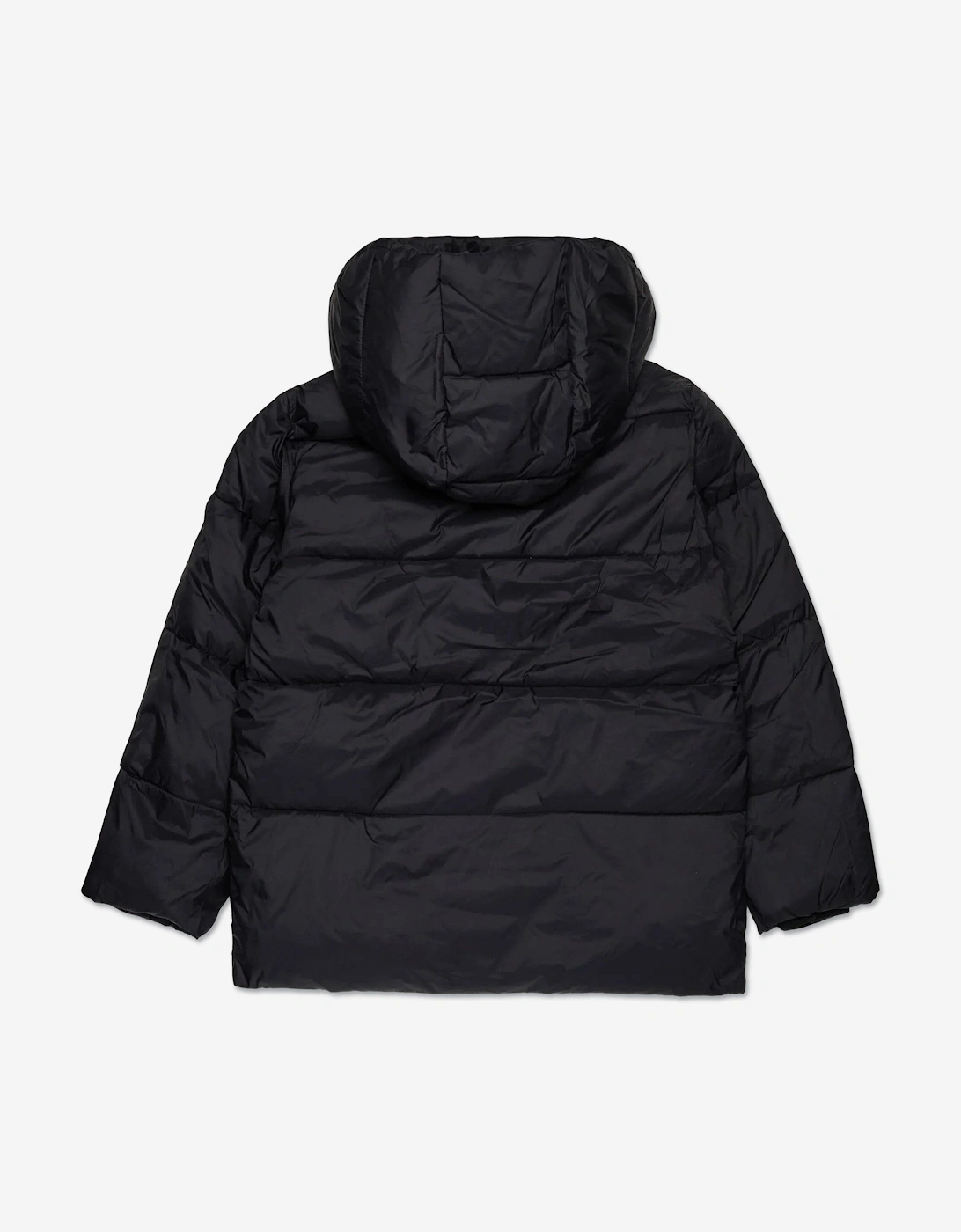 Kids Logo Puffer Jacket in Black