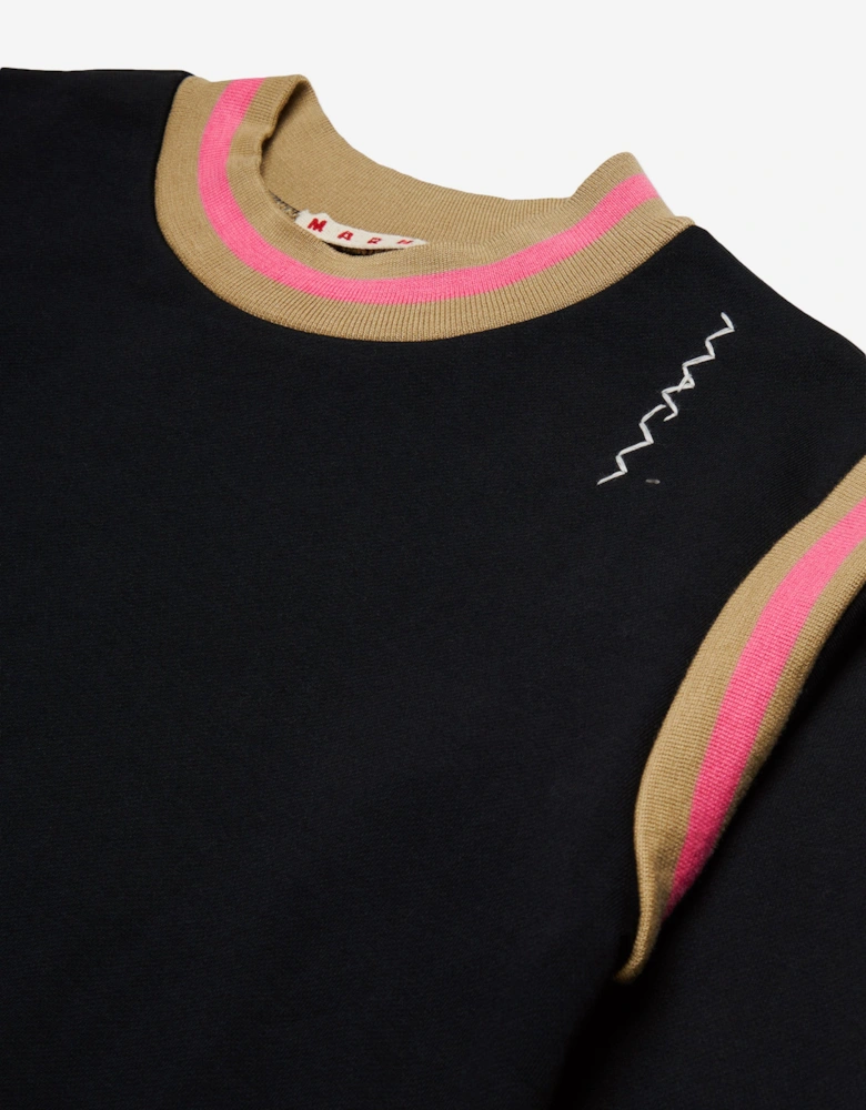 Girls Logo Sweatshirt in Black