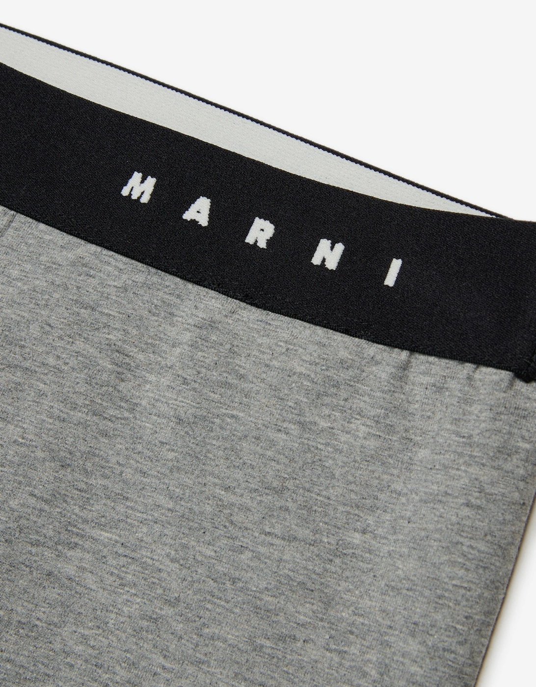 Girls Logo Waistband Leggings in Grey