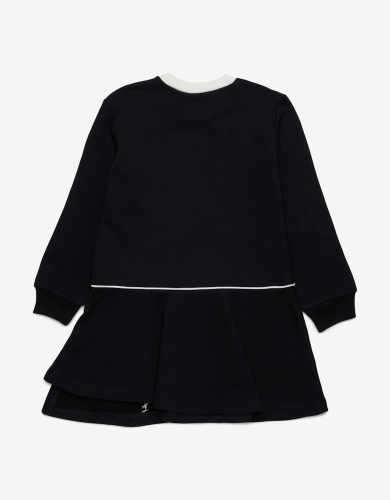 Girls Sweater Dress in Black