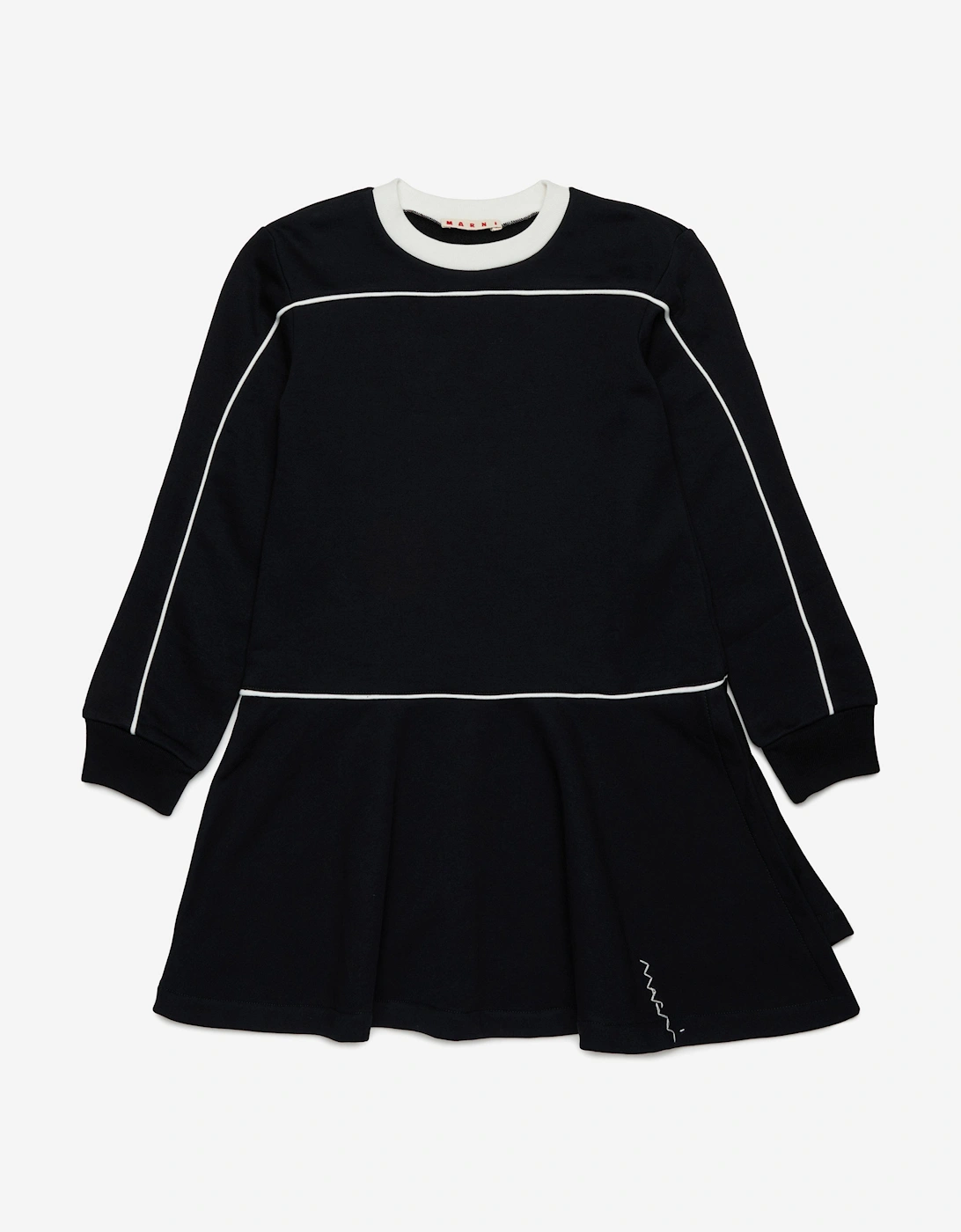 Girls Sweater Dress in Black, 5 of 4