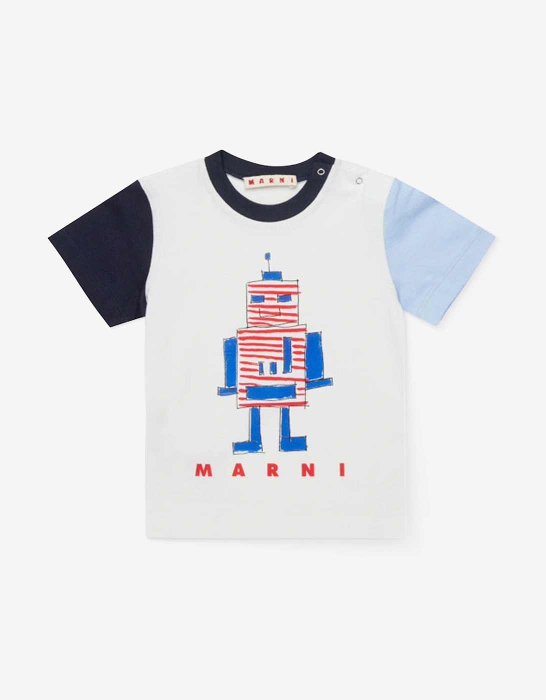 Baby Graphic Print T-Shirt in White, 5 of 4